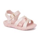 Sandália Tic Tac Causal Metalizada Klin 021349