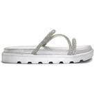 Sandalia Tira pronta Strass Cristal/Prata Vizzano Sandalia Tira pronta Strass Cristal/Prata Vizzano