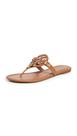 Sandália Tory Burch Miller Vintage Vachetta Brown EUA 9