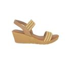 Sandália Usaflex AB8704 Anabela Elastico