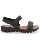 Sandalia usaflex casual em couro ref ud11007 feminino