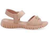 Sandalia usaflex conforto em couro feminino ud11004 - Sandalia usaflex conforto em couro feminino ud11004 -