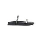 Sandália Uza Flat Chamois Preto-C27AA111M017 -