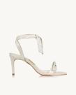 Sandália Uza Ivory Salto Snake Off White - Z27AC996A031 -