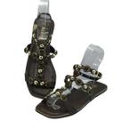 Sandalia Val Marrom Miss Shoes Cor:MarromTamanho:35