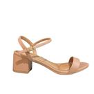 Sandália Vizzano 6291.900 Feminina Nude Salto 5cm