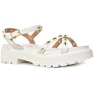 Sandália Vizzano Detalhes Flatform Feminina - Cinza