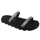 Sandália Vizzano Feminina Flatform Brilho Strass 6459.135 Sandália Vizzano Feminina Flatform Brilho Strass 6459.135