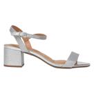 Sandália Vizzano Feminina Salto Médio 6 cm Detalhes Glitter