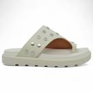 Sandalia Vizzano Feminina Tratorada Papete Casual Tachas