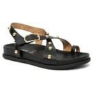 Sandalia vizzano papete com tachas feminino 6570-100