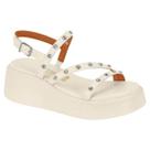 Sandalia Vizzano Pelica Branco Off Com Aplicaçoes Sandalia Vizzano Pelica Branco Off Com Aplicaçoes