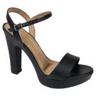 Sandália Vizzano Salto Alto Meia Pata 6292.200 Napa Preto Sandália Vizzano Salto Alto Meia Pata 6292.200 Napa Preto