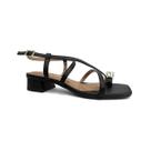 Sandália Vizzano Salto Bloco Baixo 6454.123 Preto