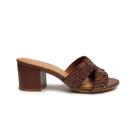 Sandália Vizzano Salto Bloco Médio 6291.1196 - Chocolate Tamanho:39Gênero:FemininoCor:Marrom