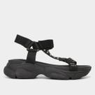 Sandália Zatz Flatform Strass Feminina