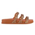 Sandália Zaxy Conectada Fashion Flat Confort Feminino Adulto - Ref 18981 Sandália Zaxy Conectada Fashion Flat Confort Feminino Adulto - Ref 18981