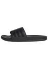 Sandálias adidas Adilette Comfort Slides pretas tamanho 14
