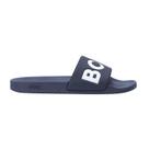 Sandálias BOSS Aryeh Slide Azul Escuro Tamanho 10