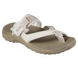 Sandálias chinelas Skechers Reggae-Trailway femininas naturais
