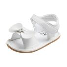 Sandálias de Bebê Menina com Sola de Borracha - Sapatos de Praia com Laço Sandálias de Bebê Menina com Sola de Borracha - Sapatos de Praia com Laço