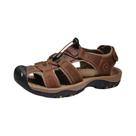 Sandálias De Couro Masculinas De Verão, Respiráveis, Casuais, Para Praia, Estilo Romano Sandálias De Couro Masculinas De Verão, Respiráveis, Casuais, Para Praia, Estilo Romano