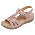 Sandálias de cunha SHIBEVER Low Summer Platform para mulheres, rosa Sandálias de cunha SHIBEVER Low Summer Platform para mulheres, rosa