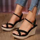 Sandálias De Plataforma Impermeáveis Para Mulheres Em Tamanho Grande, Moda De Verão, Sapatos Romanos Sandálias De Plataforma Impermeáveis Para Mulheres Em Tamanho Grande, Moda De Verão, Sapatos Romanos
