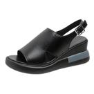 Sandálias De Plataforma Wedge Femininas De Verão, Estilo Retro, Calçados De Praia Casuais, Peep Toe, Sandálias De Plataforma Wedge Femininas De Verão, Estilo Retro, Calçados De Praia Casuais, Peep Toe,