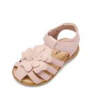 Sandálias DREAM PAIRS Femininas Fechadas com Flor Verão Rosa 13