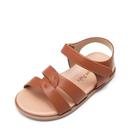 Sandálias DREAM PAIRS Princess Flat Aberta com Dedo Marrom Tamanho 7 Sandálias DREAM PAIRS Princess Flat Aberta com Dedo Marrom Tamanho 7