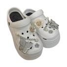 Sandálias Femininas De Verão Com Plataforma Robusta, Confortáveis, Com Salto Anabela, Clogs DIY,
