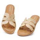 Sandálias femininas Mazeskin Memory Foam H-Band, tamanho 38
