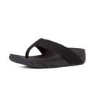 Sandálias Flip Flop FitFlop Surfa Toe-Post femininas pretas tamanho 6