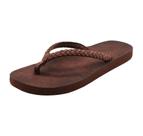 Sandálias Flojos Sky Femininas Castanho Chocolate Tamanho 11