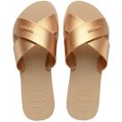 Sandálias Havaianas Aqua Metallic - Dourado
