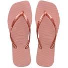 Sandálias Havaianas Feminino Slim Square 37/38 Canyon Clay
