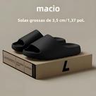 Sandálias Masculinas de Verão com Sola Grossa Antiderrapante de Coco