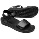 Sandálias MEGNYA Comfortable Arch Support femininas pretas tamanho 8