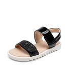 Sandálias para Meninas DREAM PAIRS SDLS2303K com Tira Brilhante Preta Sandálias para Meninas DREAM PAIRS SDLS2303K com Tira Brilhante Preta