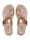 Sandálias planas Floerns Cheetah Toe Ring Open Toe Ring para mulheres Sandálias planas Floerns Cheetah Toe Ring Open Toe Ring para mulheres