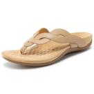 Sandálias Rihero Orthopaedic Arch Support femininas tamanho 8,5 nuas