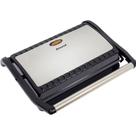 Sanduicheira E Grill Ams Inox 800w Antiaderente Amvox
