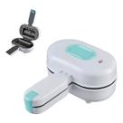 Sanduicheira Elétrica 110V Antiaderente Portátil Pequena Branca Misteira Tostex Tostequeira Maquina De Fazer Preparar Sanduiche Misto