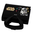 Sanduicheira elétrica compacta portátil star wars mallory 127v preto 750w Sanduicheira elétrica compacta portátil star wars mallory 127v preto 750w
