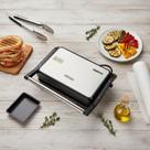 Sanduicheira Elétrica Grill 1000W 127V Inox