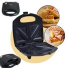 Sanduicheira Elétrica Grill 3 em 1 Press A5 Misteira 4 Pães Omeleteira Antiaderente Inox Chapa Dupla Luz Indicadora Aquecimento Master Grill Trava