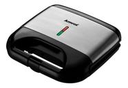 Sanduicheira Elétrica Preta 220v Amvox Grill Antiaderente