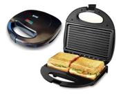 Sanduicheira Elétrica Tostex Antiaderente Preta Chapas Grill 110 V 750 W Preta BAK