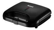 Sanduicheira Grill 750w Amvox Ams 370 Antiaderente Cor Preto